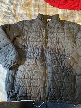 Columbia Black Quilted Insulated Jacket